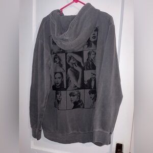 Taylor swift the eras tour Gray Graphic Hoodie for Women